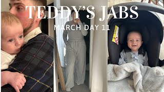 Teddy’s 2nd Jabs  Mum of Two Vlogs  March Day 11 [upl. by Crawford]