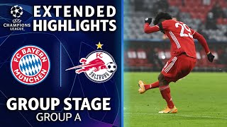 Bayern Munich vs Salzburg Extended Highlights  UCL on CBS Sports [upl. by Hube]