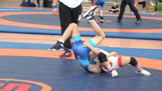 Wrestling  Ringen Schulmeisterschaft Zschopau 2023 Jugend D 38 kg FR Menninger  Leistner B FK [upl. by Savior]