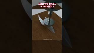 How To Drill A Triangle [upl. by Hanavas]