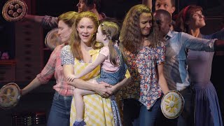 Katharine McPhee Sara Bareilles and The Cast of Broadways Waitress Take Final Bow [upl. by Sheree985]