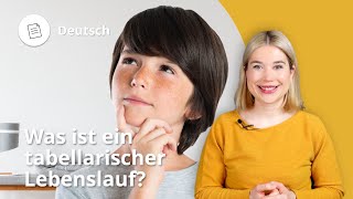 Tabellarischer Lebenslauf – Deutsch  Duden Learnattack [upl. by Digdirb]