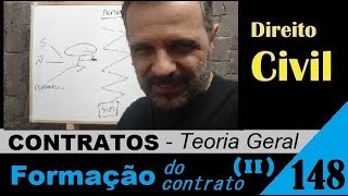 Direito Civil  Aula 148  Formação dos Contratos Pt2 É isso [upl. by Worl]