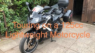 Touring on a 125 Lightweight Motorcycle [upl. by Yonit]