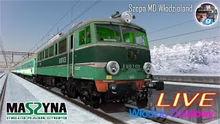 🔴𝕃𝕀𝕍𝔼🔴Maszyna 2307 3  TLK RPE32120 z Sandomierza do Dębicy [upl. by Erma]