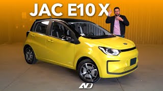 JAC E10x  Al fin un auto eléctrico económico para los mexicanos  Reseña [upl. by Irmina]