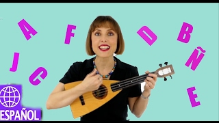 Songs for Kids ABCs in Spanish  El Alfabeto by Alina Celeste  Kids Songs Learning [upl. by Ahsoyem]