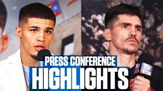 Xander Zayas vs Patrick Teixeira  PRESS CONFERENCE HIGHLIGHTS [upl. by Aihsemek933]