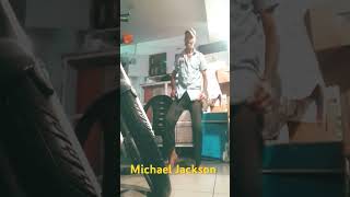 Michael Jackson dance dangerous music short [upl. by Ardyce]