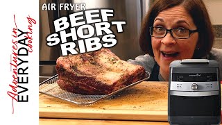 Can you do Beef Short Ribs in the air fryer Lets find out [upl. by Baxy]