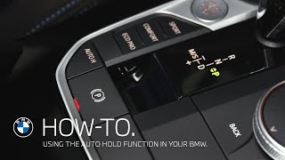 How to use the Auto Hold function in your BMW – BMW HowTo [upl. by Nicolis]