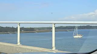 Ladys Island bridge Sc Beaufort [upl. by Clausen]