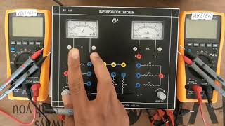 Superposition Theorem Practical in Hindi [upl. by Morganica861]