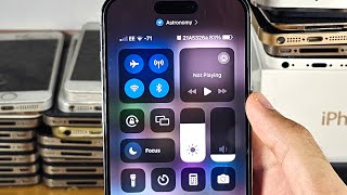 How To Customize Control Center on iPhone iOS 17 [upl. by Elson57]