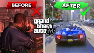 I Remastered GTA 4 with Just 5 Mods  Better Than GTA 5 [upl. by Ellinet]