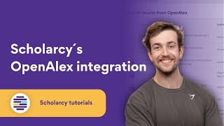 The easiest way to find new academic papers Scholarcys OpenAlex integration [upl. by Attenwahs]