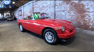 1976 V8 MGB FOR SALE at McGinty Motorcars mg automobile car cars classiccar v8 british auto [upl. by Orazio]