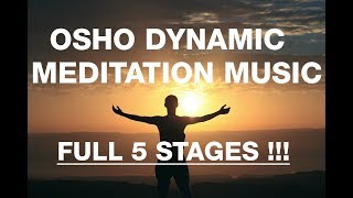 Osho  Dynamic Meditation Music  Full 5 Stages  OZEN Centre  Updated [upl. by Laehcor]