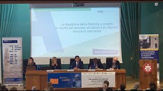 La patente a crediti uno strumento di sicurezza nei cantieri  Convegno completo [upl. by Sanburn]