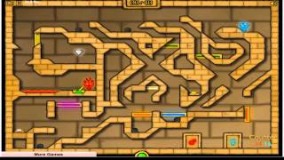 Lets Play Fireboy and Watergirl The light temple 007 Deutsch HD  Wir sehen ins in Teil 3 [upl. by Trebeh107]