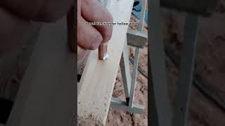 dowel function for hollow wood 😱 woodworking asolutuon tipsandtricks [upl. by Maryanna]