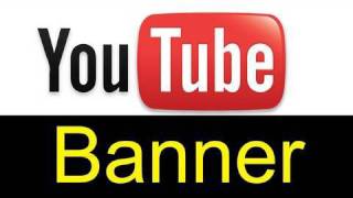 Como crear un Banner para tu canal de Youtube [upl. by Llenrup]