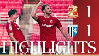 Match Highlights Swindon Town vs Gillingham [upl. by Itak448]