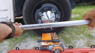 Ridgid Impact Wrench 1500Ft lbs of Torque [upl. by Sulokcin]