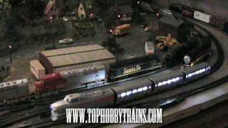 ConCor N Scale AeroTrain custom sound and light installation [upl. by Balsam]