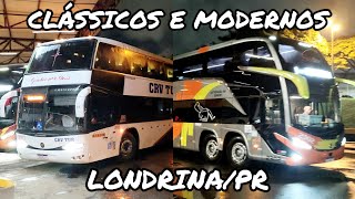 SAÃDA DOS Ã”NIBUS DE TURISMO NA RODOVIÃRIA DE LONDRINAPR  MOVIMENTAÃ‡ÃƒO DAS 1910 Ã€S 2000 [upl. by Nogas]