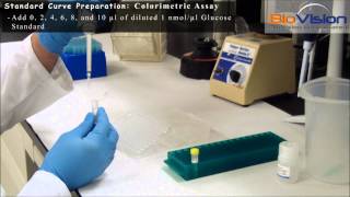 Glucose Assay Kit Protocol Colorimetric Video  BioVision Inc [upl. by Eillod]