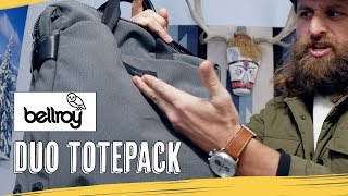 BELLROY DUO TOTEPACK OFFICE BACKPACK [upl. by Asuncion198]