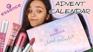 Otwieram CAŁY kalendarz z ESSENCE💟💄4K [upl. by Lockhart]