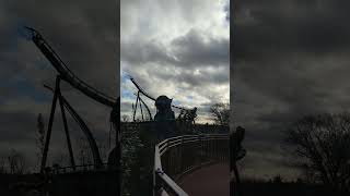 Mandrill Mayhem Roller Coaster Ride At Chessington World Of Adventure [upl. by Tyrone]