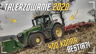 🔥VLOGAS🔥JOHN DEERE 8400R 400km🔥 Pogawędki z operatoremMniej pali od Fendta podobnej mocy [upl. by Pauwles]