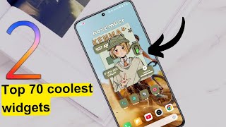 Top 70 Widgets for your device  HyperOS 2 update 😍🔥 [upl. by Mariano]