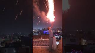 30 shots in hand💥 firecracker fireworks standardfireworks skyshot trending viralvideo shorts [upl. by Isabel760]