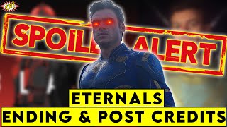 Eternals Ending amp Post Credits Scene Explained  ComicVerse [upl. by Iidnarb135]