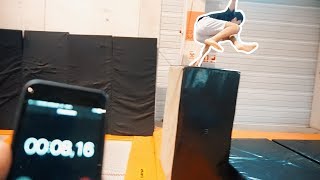 CARRERA DE PARKOUR EXTREMA SALTOS Y OBSTACULOS [upl. by Harmaning]