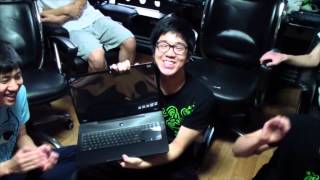 Rewarding Champions  Team Razer members receive Razer Blades [upl. by Rickey]