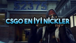 CSGO EN İYİ NİCKLER [upl. by Eberto]