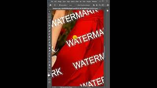 How to remove watermark from pic in adobe photoshop  photoshoptutorial photoshopediting [upl. by Tray]