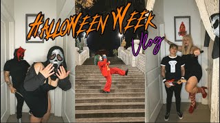 Halloween Week  Vlog Hilarious Behind the Scenes [upl. by Yorled589]