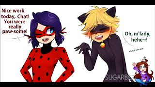 【Miraculous Ladybug Comic Dubs】Love Confessions Puns and Reveals [upl. by Askari]