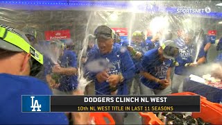 Dodgers vs Mariners Highlights  DODGERS CLINCH NL WEST  September 16 2023 [upl. by Denbrook]