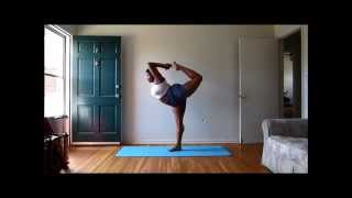 Natarajasana Pose Progress 21315 [upl. by Enomas484]