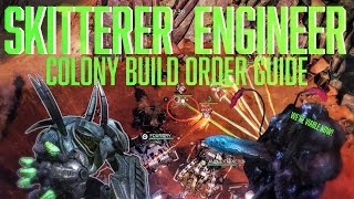 Halo Wars 2 Skitterer amp Engineer  Colony DLC Build Order Guide [upl. by Henryson]