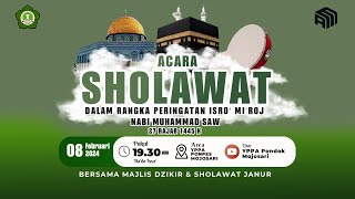 Mojosari Bersholawat Dalam Rangka Isra Miraj Bersama Majlis Janur [upl. by Victorine]