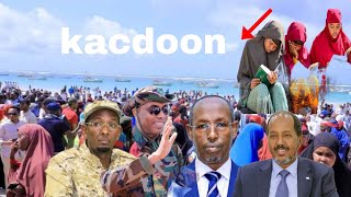 DEGDEGBanaanbax xoogan iyo Kacdoon ka bilowday muqdisho [upl. by Mayram]