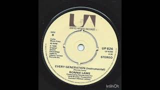 Ronnie Laws  Every Generation UK 12Inst Version [upl. by Otreblon]